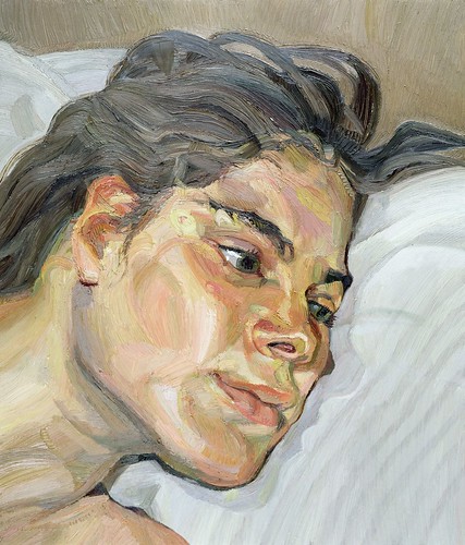 Lucian Freud, Esther, 1982-83, oil on canvas, 36 x 31 cm, Private Collection, (c) the Artist
