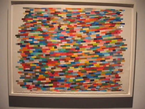 Anne Seidman, untitled 2007, colored pencil on arches, courtesy Schmidt Dean Gallery 