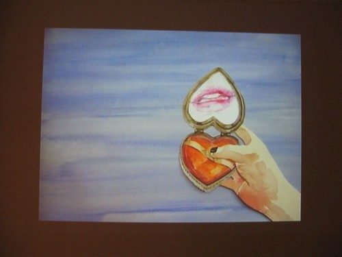 Jennifer Levonian, Smells Like English Boxwood, 2006-8stop motion animation using watercolor and collage
