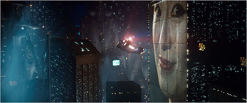 Photo via NY Times from The Blade Runner Partnership. A scene from “Blade Runner.”