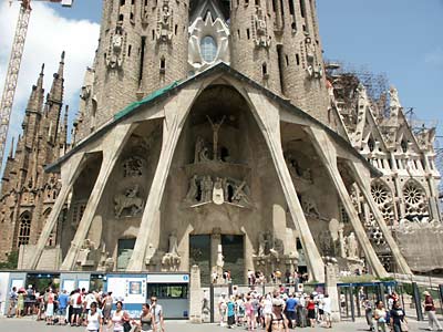 Antoni Gaudi. Sagrada Familia, Barcelona