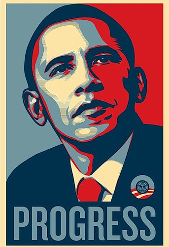 Barack Obama by Shepherd Fairey