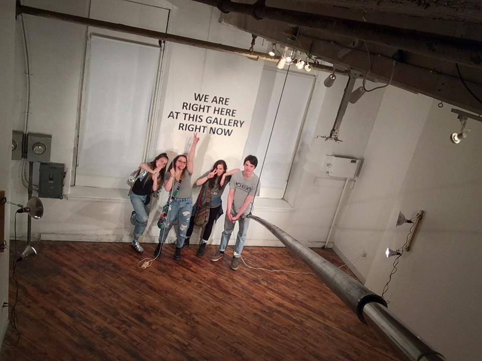 Artblog The World’s Longest Selfie Stick — Lee Walton at Practice Gallery