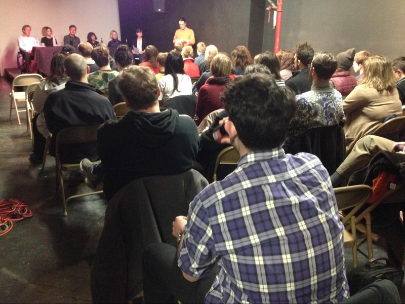 Artblog and St. Claire Audience at Panel April 2015