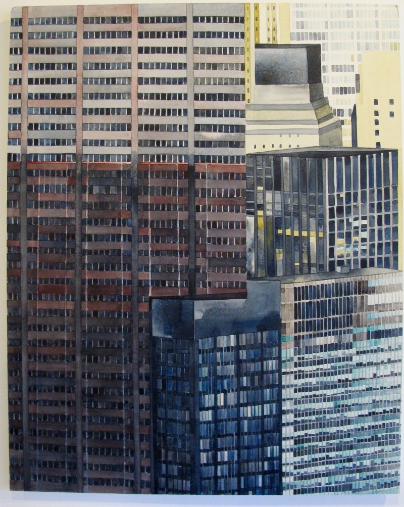 amy park nyc collage painting drawing mount airy contemporary