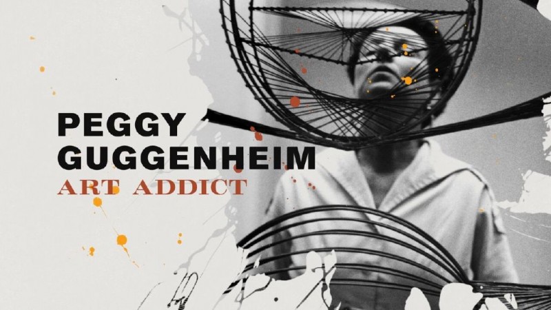 Poster for Peggy Guggenheim Art Addict movie