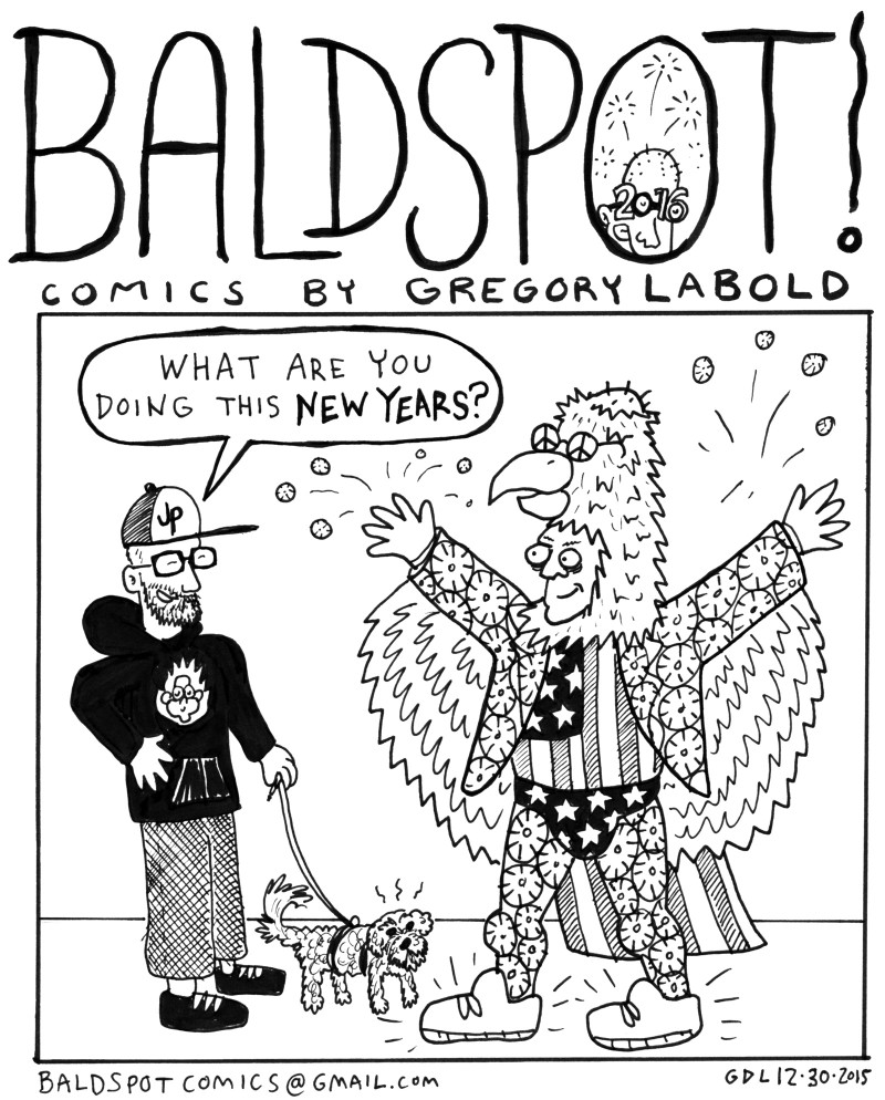 Bald Spot Comics by Gregory Labold