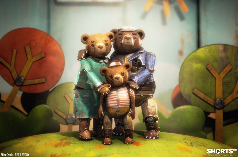 “Bear Story,” dir. Gabriel Osorio, 2014