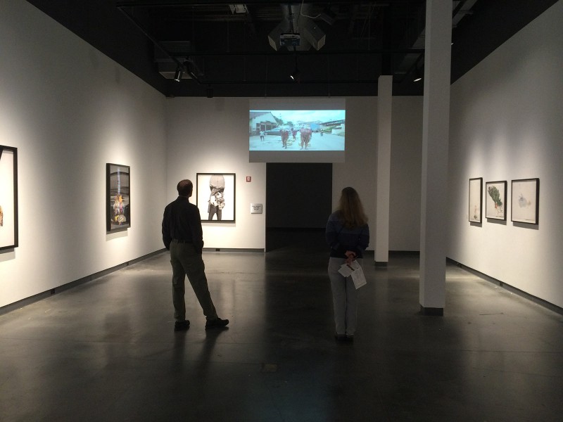 installation view carried weight dcca