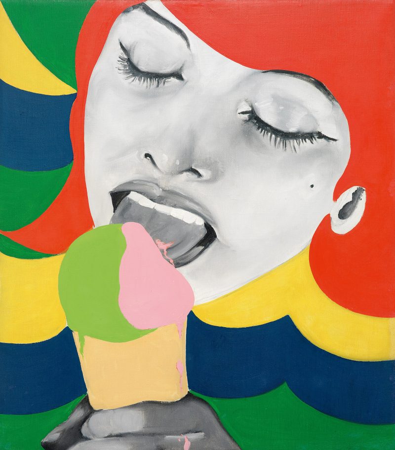 evelynn axell ice cream painting pma international pop