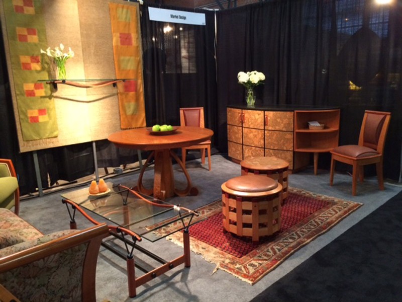 Josh Markel, Philadelphia Furniture Show Booth