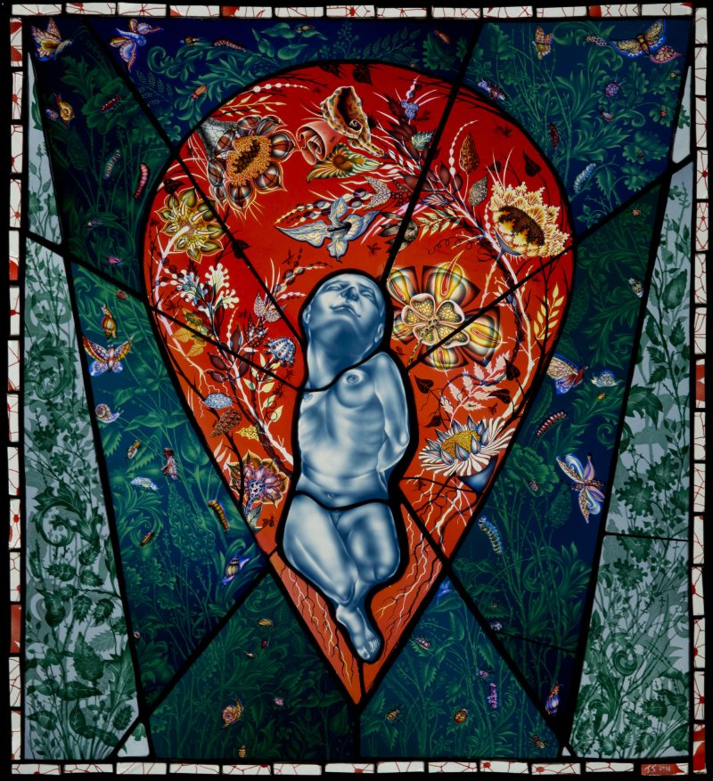 Judith Schaechter, stained glass, The Life Ecstatic