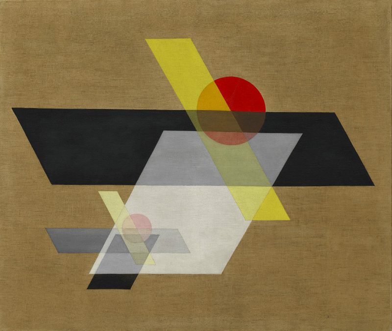 László Moholy-Nagy, A II (Construction A II) painting