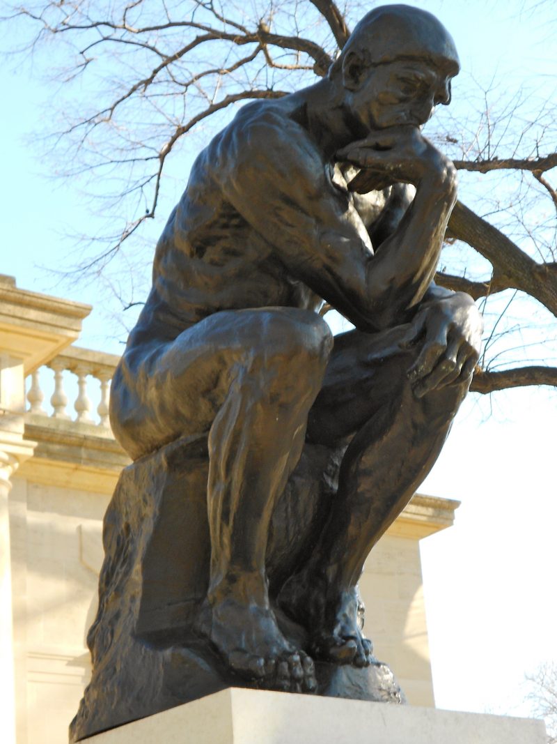 Auguste Rodin, "The Thinker," 1880-82.