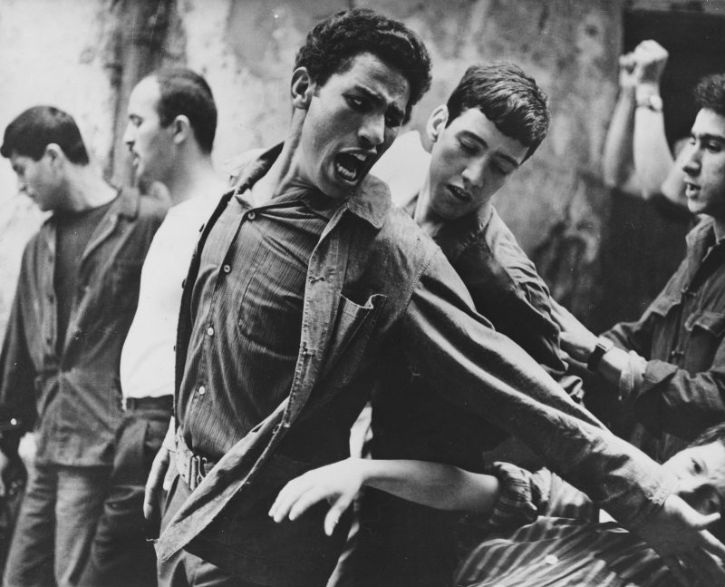 Brahim Haggiag in Gillo Pontecorvo's THE BATTLE OF ALGIERS (1966). Courtesy: Rialto Pictures