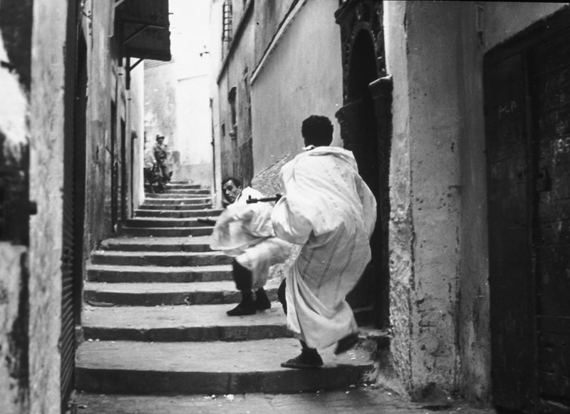A scene from Gillo Pontecorvo's THE BATTLE OF ALGIERS (1966). Courtesy: Rialto Pictures