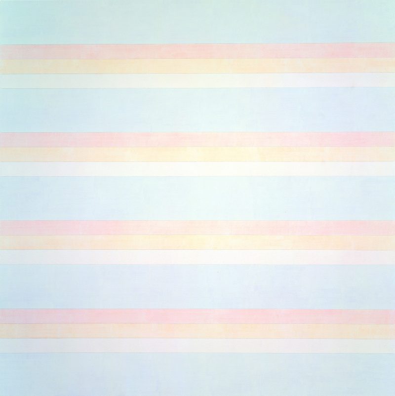 Agnes Martin, “Untitled #2,” 1992, Acrylic and graphite on canvas, 72 x 72 inches (182.9 x 182.9 cm), Private collection. © 2015 Agnes Martin/Artists Rights Society (ARS), New York.