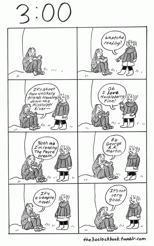 The 3:00 Book comic by Beth Heinly