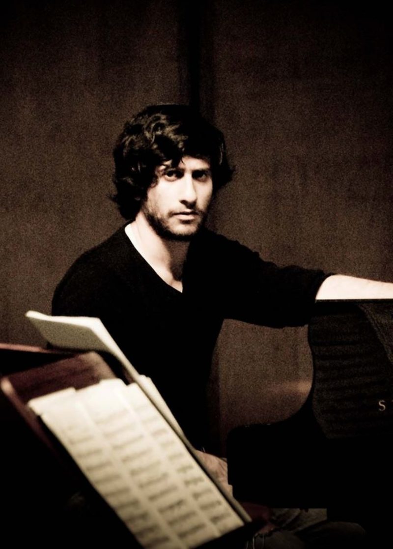 Rami Khalife, pianist and composer of Stories for Piano and Orchestra.
