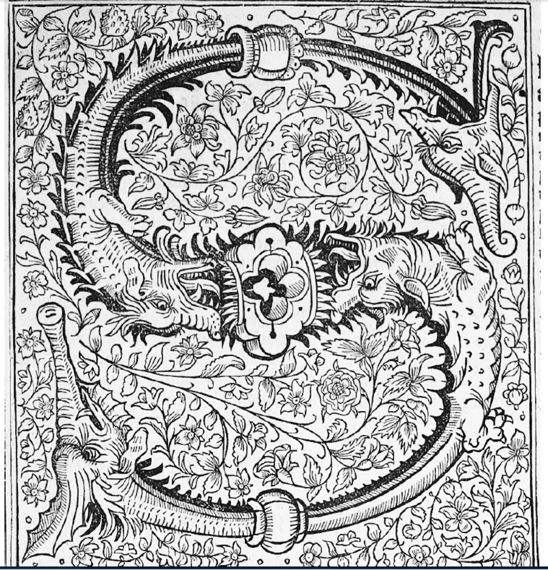 Bodlian Library Colouring Book Page