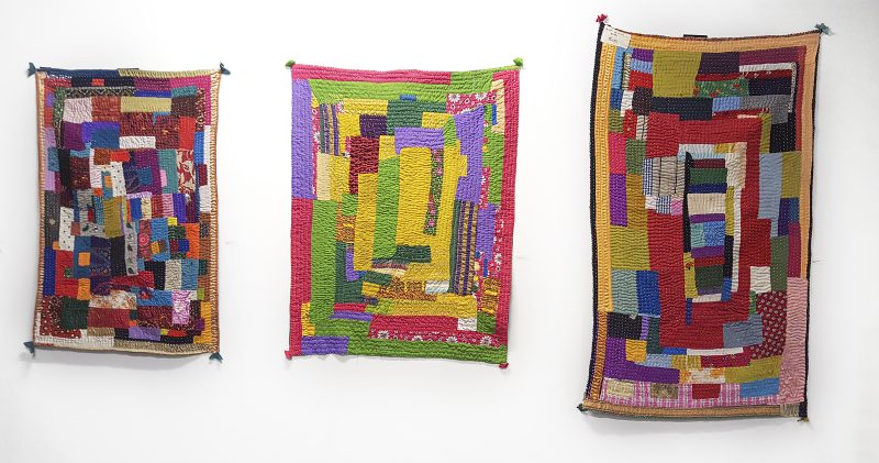 Kawandi quilts made by Siddi ethnic people in India