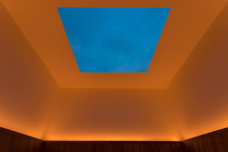 James Turrell "Meeting" (1986) permanent installation at MoMA PS1, gift of Mark and Lauren Booth in honor of the 40th anniversary of the museum