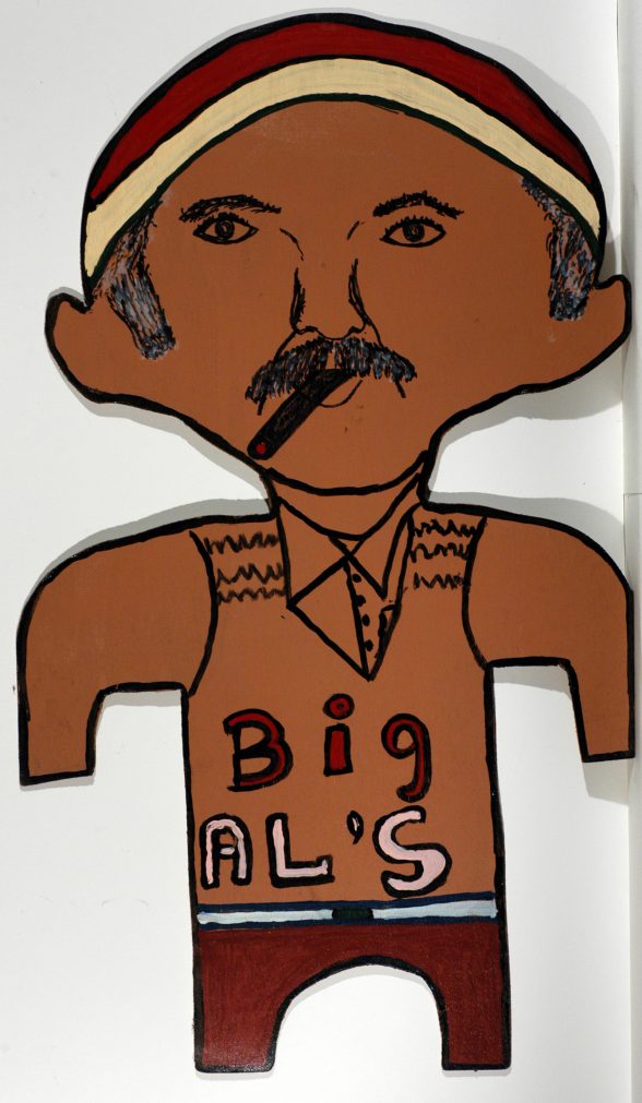 Big Al Taplet, Self Portrait.