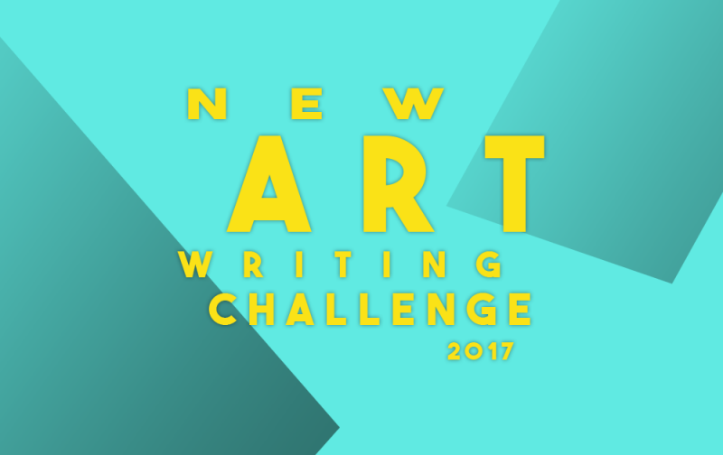 poster for art writing challenge