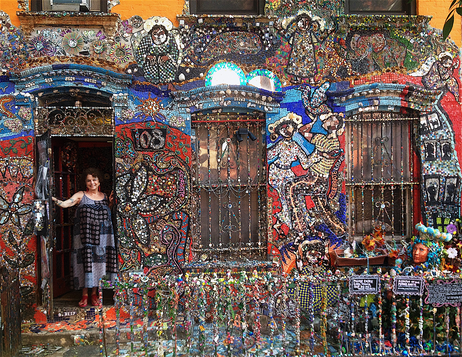 Artblog | Susan Gardner's Mosaic House in Brooklyn