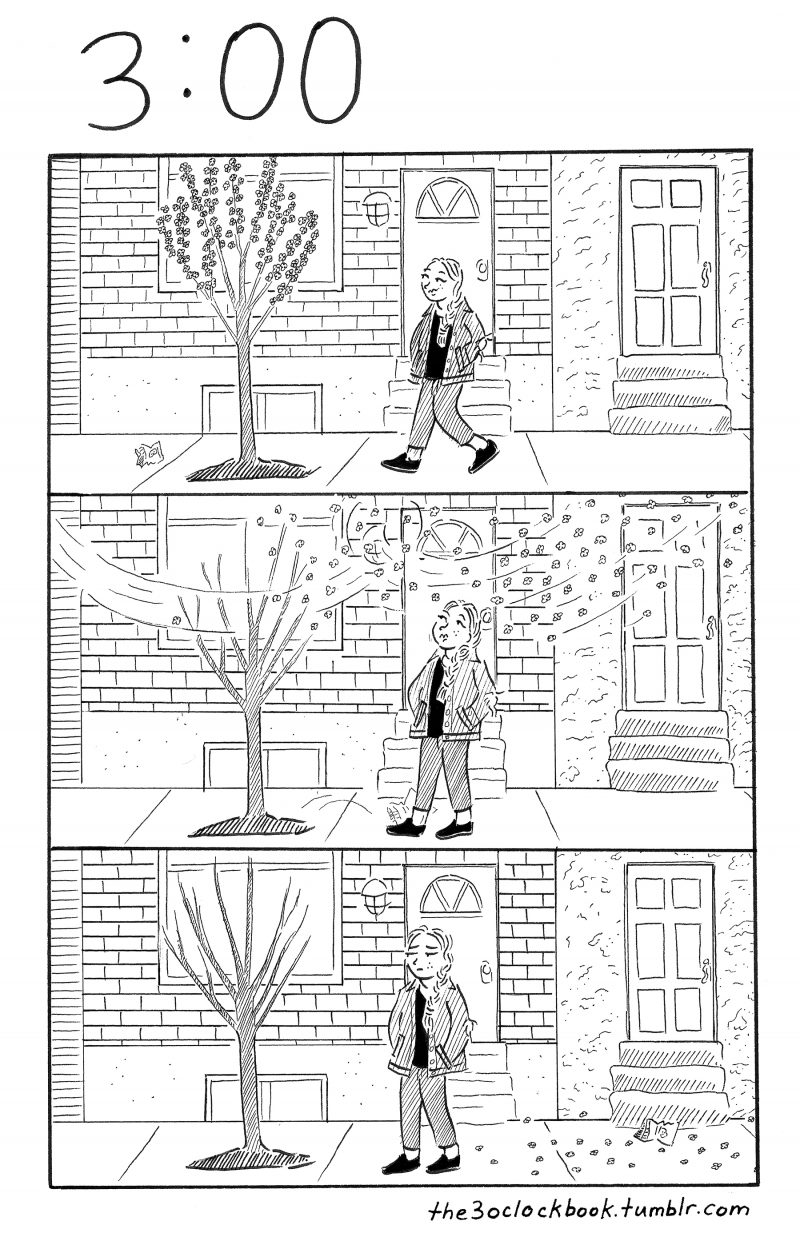 Beth Heinly, The 3:00 Book comic