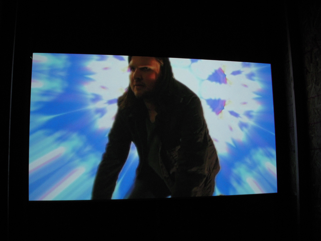 Kurt Freyer's video at the Penn MFA show.