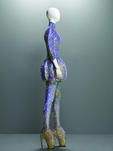 Savage Beauty - Alexander McQueen at the Met; and waiting in that long line to see it 9 13.McQueenSp2010PlatosAtlantis.Llastcoll