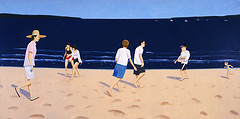 Walking on the Beach, 2002