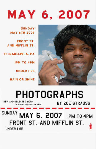 Poster for Strauss's Under I-95 exhibit. NOTE: this year the event's on a SUNDAY.