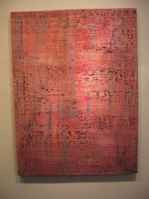 Jessie Morgan, Lyric, mixed on canvas