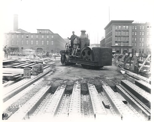 Resurfacing Bridge Broad St. Photo Courtesy of PhillyHistory.org a project of the Philadelphia Department of Records.