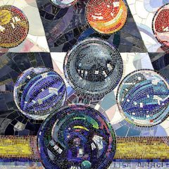 Losing my Marbles (2003), Lisa Dinhofer, 42nd Street−Port Authority Bus Terminal, A,C,E lines. Commissioned and owned by Metropolitan Transportation Authority Arts for Transit. Photo: Rob Wilson.
