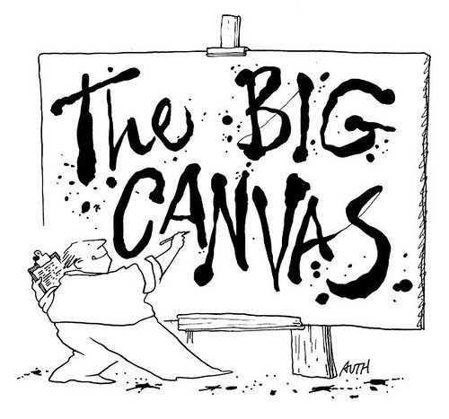By Tony Auth for The Big Canvas