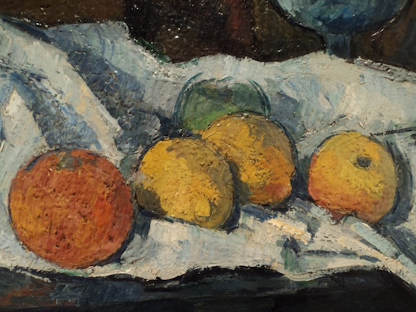 Detail of Paul Cézanne, The Buffet, 1977-79, oil on canvas, Museum of Fine Arts, Budapest