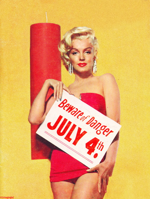 Marilyn Monroe 4th of July