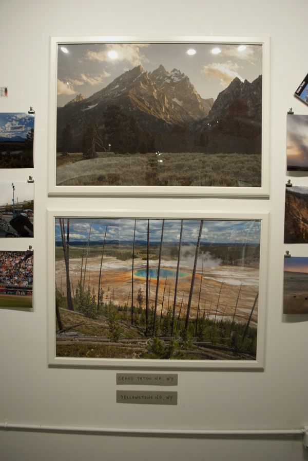 Photographs of Grand Teton National Park and Yellowstone National Park by Bradley Maule
