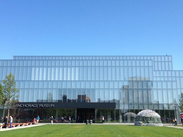 Anchorage Art Museum, where Diedra Krieger is now. Photo courtesy of the AAR. 
