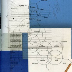 Page from artist book
