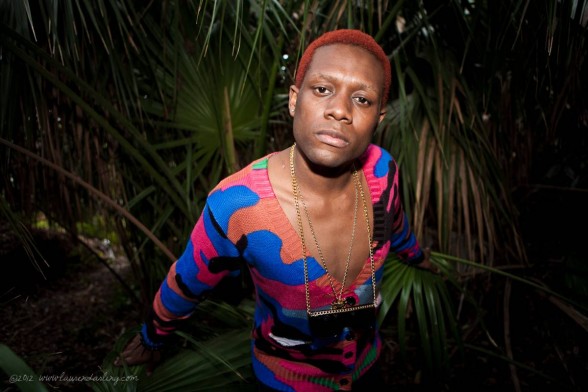 Photograph of Nicky Da B in 2012 by Lauren Darling