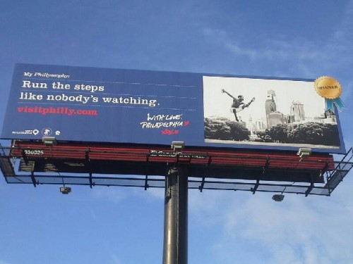 low res billboard photo