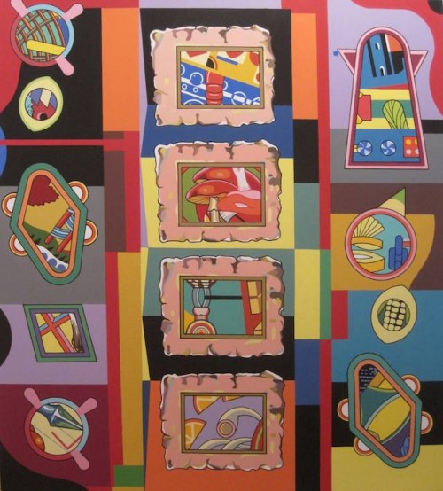 Winkfield The Gallery April 2012 oil on canvas 49x44in