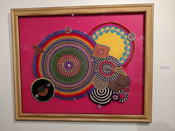 Xenobia Bailey, "Black Magic," collection of Danny Simmons.