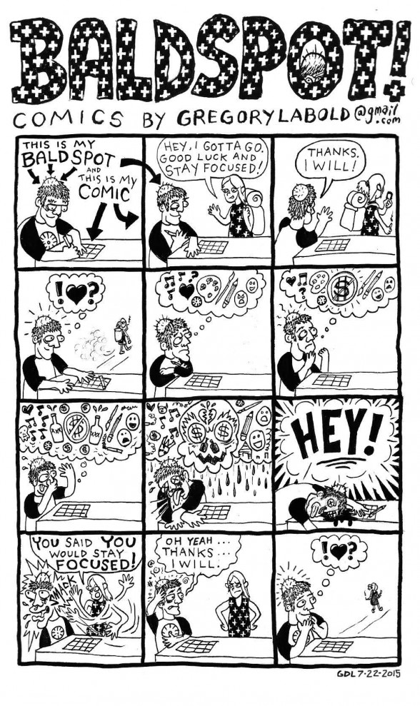 black and white panel comic