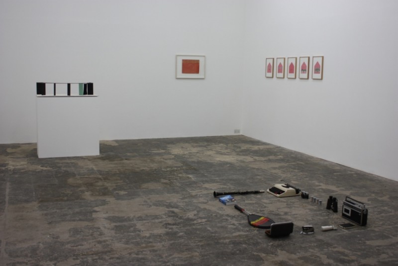 Insecure Scaffolds installation view
