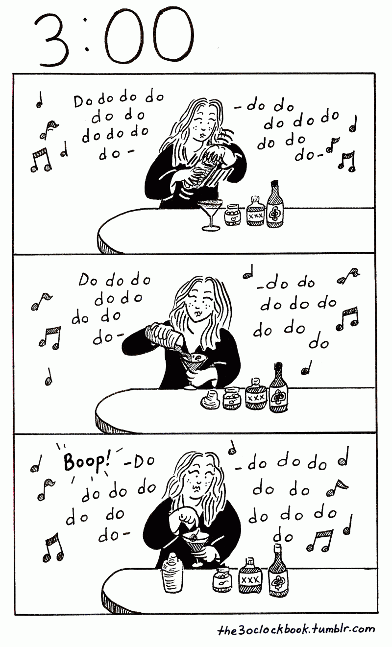 Beth Heinly comic The 3:00 Book